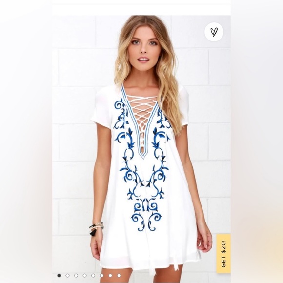 Lulu's Dresses Lulus Down In Kokomo Dress Poshmark